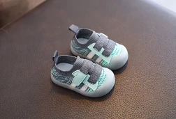 Casual Comfortable Woven Shoes For Baby Boys Girls, Breathable Non-slip Walking Shoes For Indoor Outdoor