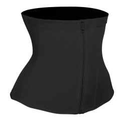 Plus Size Zipper Breasted 9 Bone Waist Seal Corset