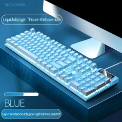 YINDIAO Luminous Wired Gaming Keyboard