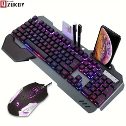 QZUKOY Gaming Keyboard & Mouse Set