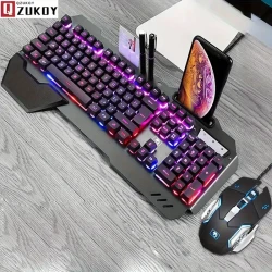 QZUKOY Gaming Keyboard & Mouse Set