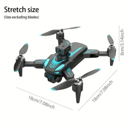 FYRC Black Brushless Drone with Smart Obstacle Avoidance