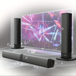 Wireless Home Theater Sound Bar with Detachable 2-in-1 Wireless Speaker