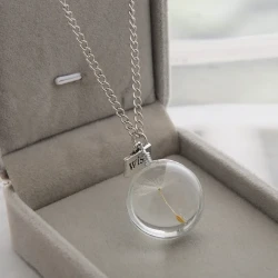 Fashion Jewelry Dandelion Pendant