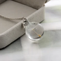 Fashion Jewelry Dandelion Pendant