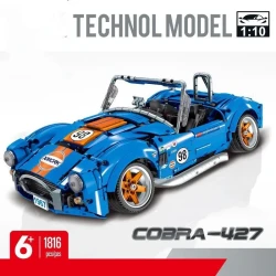 Children Assembling Building Blocks Sports Car Toy