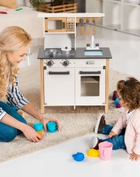 Kids Wooden Kitchen Playset