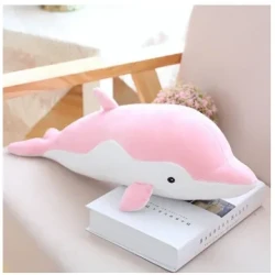 Dolphin pillow doll oversized