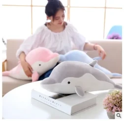 Dolphin pillow doll oversized