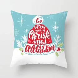 Christmas decoration pillow case