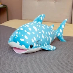 Spotted fish plush pillow