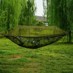 Double Hammock with Mosquito Net