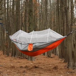 Double Hammock with Mosquito Net