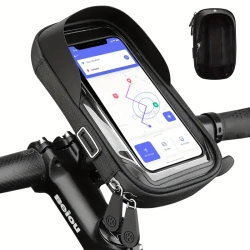 Handlebar Phone Holder with Touchscreen Case