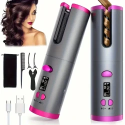 Ceramic Auto-Curler with 5 Heat Settings