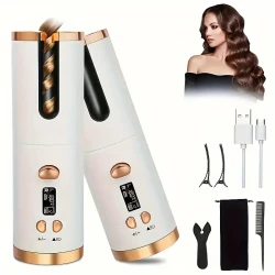 Ceramic Auto-Curler with 5 Heat Settings