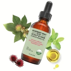 Rosemary Mint Hair Strengthening Oil