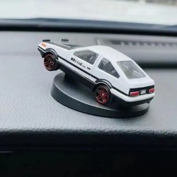 Alloy Car Model AE86 Drift Tail Spin Car Ornament