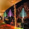 7 Color Changing Solar Christmas Trees Lights