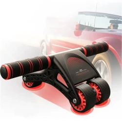 Silent Core 4 Wheel Ab Roller Trainer