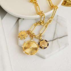 Fashion Jewelry Creative Sun Pendant Necklace