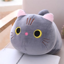 25CM Little Size Soft Animal Cartoon Pillow - Cute Cat Plush Toy for Kids Birthday Gift