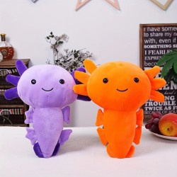 Cute Axolotl Plush Toy - Soft Stuffed Animal Salamander Plush Pillow for Kids