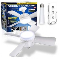 SmartBreeze LED Fan Light with Remote Control