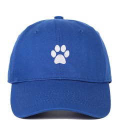 Paw Print Casual Dad Cap