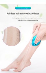 HOT Crystal Painless Physical Hair Removal Eraser - Reusable Glass Epilator