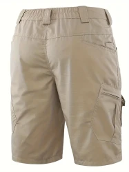 Mens Quick Dry Tactical Cargo Shorts - Durable & Breathable with Multiple Pockets for Summer Workouts & Outdoor Adventures - Stylish, Comfortable, and Versatile Short Pants