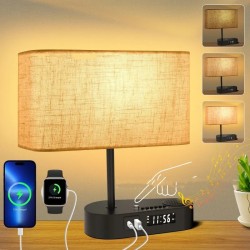 Multifunctional Bluetooth Playing Alarm Clock Lamp