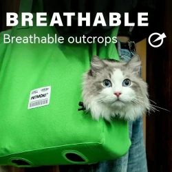 Large Capacity Pet Cat Bag Multifunctional Breathable Escape-proof Pet Shoulder Carrying Bag