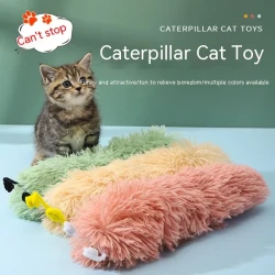 Caterpillar Ringing Paper Cat Toy Bite-resistant