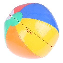 25CM Inflatable Ball Balloons - Swimming Pool and Beach Play Toys