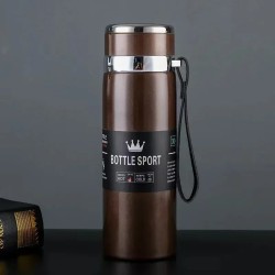 1L Stainless Steel Thermal Water Bottle - Hot & Cold Vacuum Flask