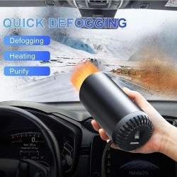 Fast heating fan for the car