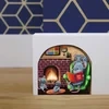 3D Mouse Reading Book in Mouse Hole - Wall Decal Sticker