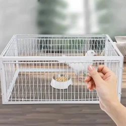 AutoTrap Bird Cage - Entry Only, No Exit, With Base