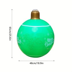 Inflatable Christmas Lantern Ball - Fun Crafts and Outdoor Decoration