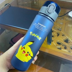 MINISO Pikachu 560ml Direct Drinking Water Bottle – Large Capacity Portable Coffee Cup, Leak Proof, Durable Cartoon Cute Hydroflask