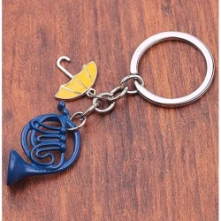 Yellow Umbrella Keychain