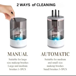 New Automatic Makeup Brush Cleaner, Upgraded 7000RPM Spinner 2024