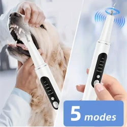 Pet Electric Tooth Cleaner 4 Modes to Remove Teeth Stains and Stones