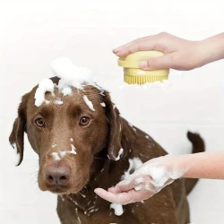 Puppy Dog Bath Massage Brush