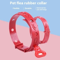 Pet Dog Rubber Anti-flea Collar Mosquito Repellent Depulization