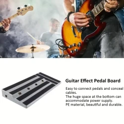 Rockhouse Single Pedal Board: Lightweight, Durable, And Large Capacity - Suitable for Guitar Effects Pedals