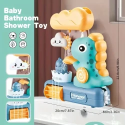 Baby Bath Toy Dinosaur Bathroom Shower Water Spray Toy