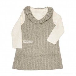 Dress Grey Pinstripe Two-Piece | 6-12m & 3-4y