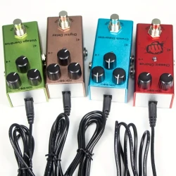 Electric Guitar Effect Mini Pedal Single Block Effect Classic Overload Metal Distortion Analog Delay Digital Delay DC 9V Eid Al-Adha Mubarak